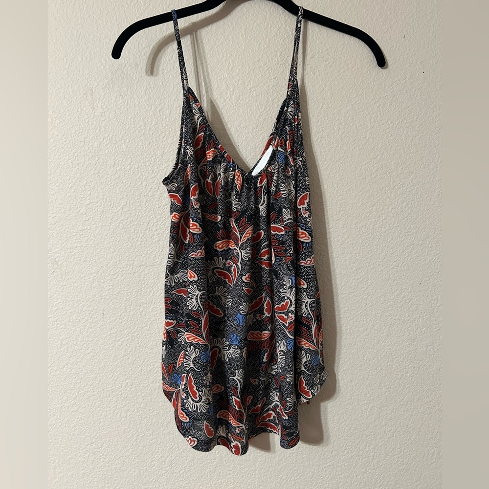 Floral Spaghetti Strap Top